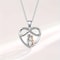 EndlessLove Grandma Granddaughter Necklace Zirconia Heart Pendant Gift 0