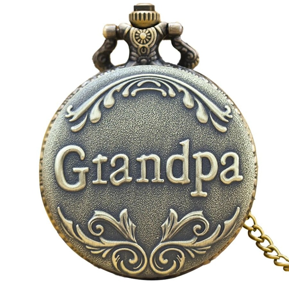 Timeless Heritage Vintage Pocket Watch With Chain Quartz Retro Pendant 1