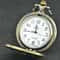 Timeless Heritage Vintage Pocket Watch With Chain Quartz Retro Pendant 9