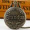 Heritage Tribute Grandpa Pocket Watch Necklace Vintage Quartz Timepiece 6