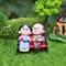SweetBond Grandma Grandpa Mini Figurines Fairy Garden Couple Ornament 8