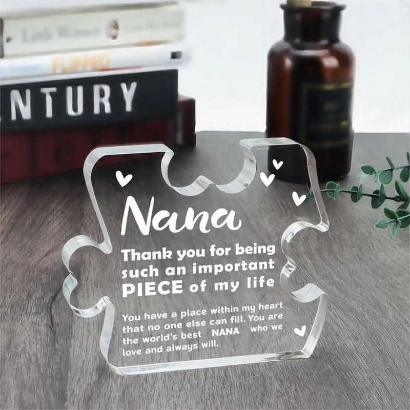 HeartTouch Nana Gift Keepsake Decorative Plaque For Grandma 3