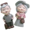 JourneyTogether Grandparents Figurine Statue Traveling Elderly Couple Decor 0