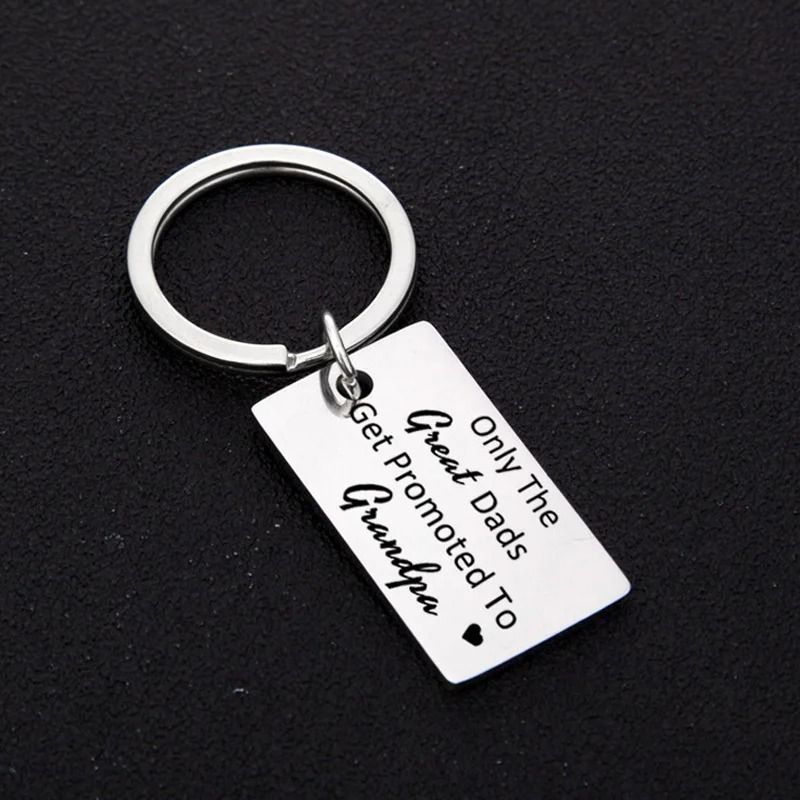 Grandparent Promotion Keychain Soon To Be Grandma And Grandpa Gift 4