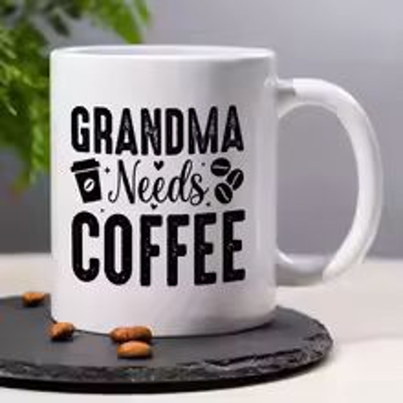 Grandma Needs Coffee Mug Funny Ceramic Coffee Cup Gift For Grandma 3