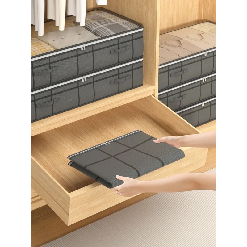 SpaceSaver Large Clothes Storage Bag Foldable Under Bed Organizer 7