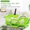 ClearFlow Kitchen Countertop Dish Drying Rack With Drainer Board 2