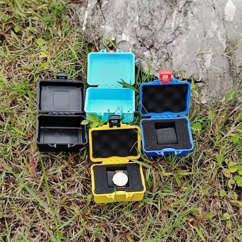 SafeGuard Portable Protective Storage Case Moisture Proof Mini Hard Box 0