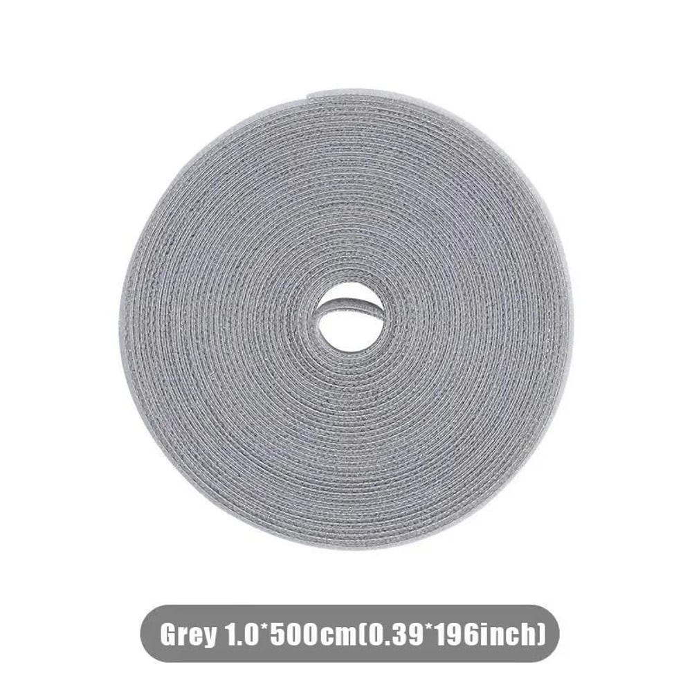 Reusable Velcro Cable Management Ties Roll For Desk Wire Organization 2