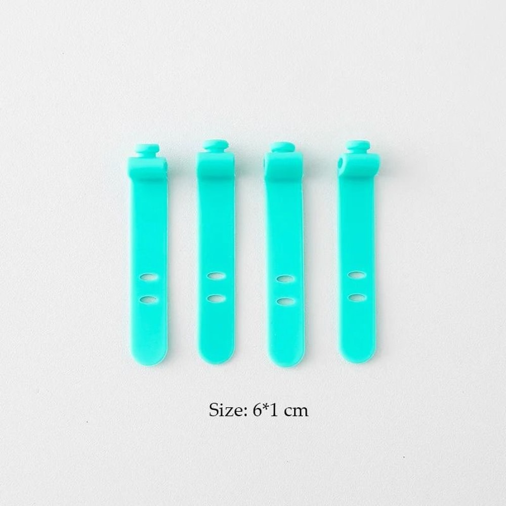 Cute Desktop Cable Organizer Clips Cord Holder For Desk Wire Management 9