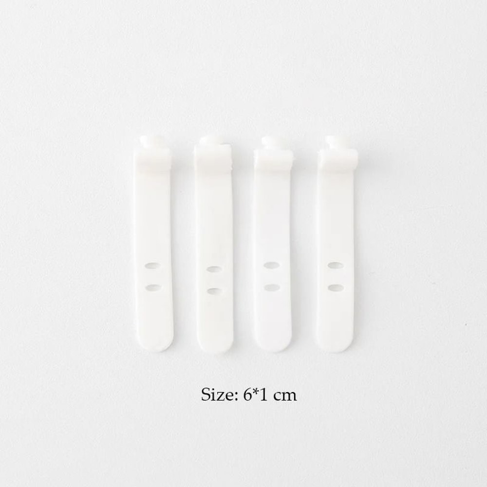 Cute Desktop Cable Organizer Clips Cord Holder For Desk Wire Management 8