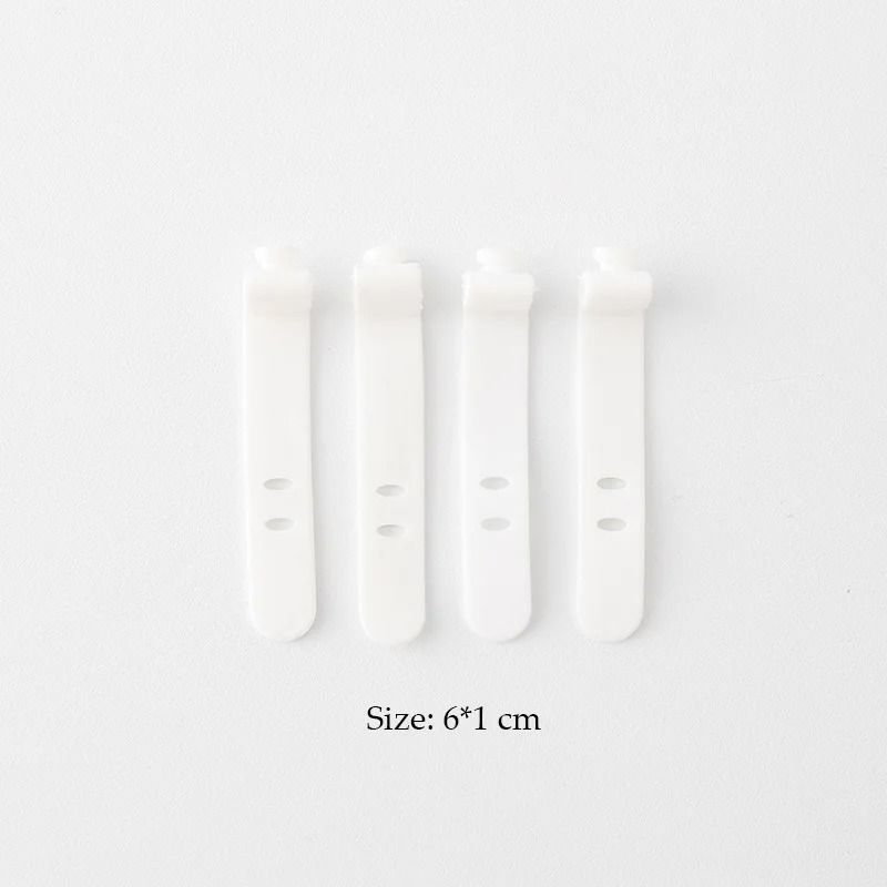 Cute Desktop Cable Organizer Clips Cord Holder For Desk Wire Management 8