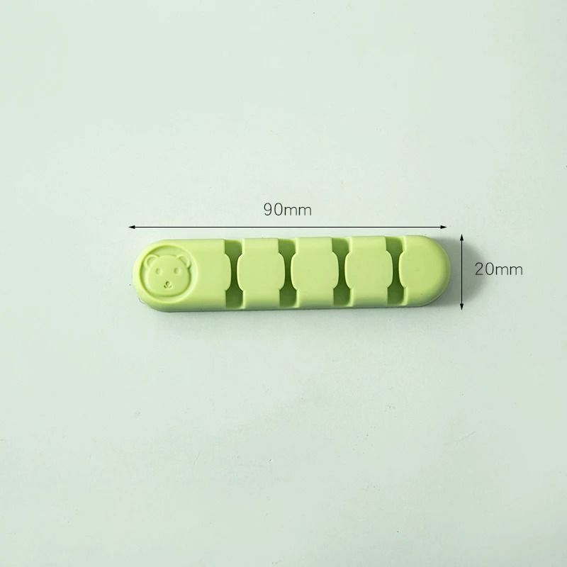 Cute Desktop Cable Organizer Clips Cord Holder For Desk Wire Management 5