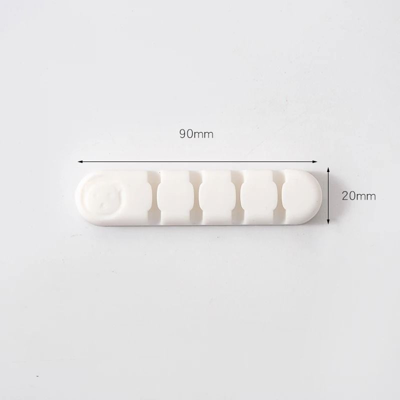 Cute Desktop Cable Organizer Clips Cord Holder For Desk Wire Management 2