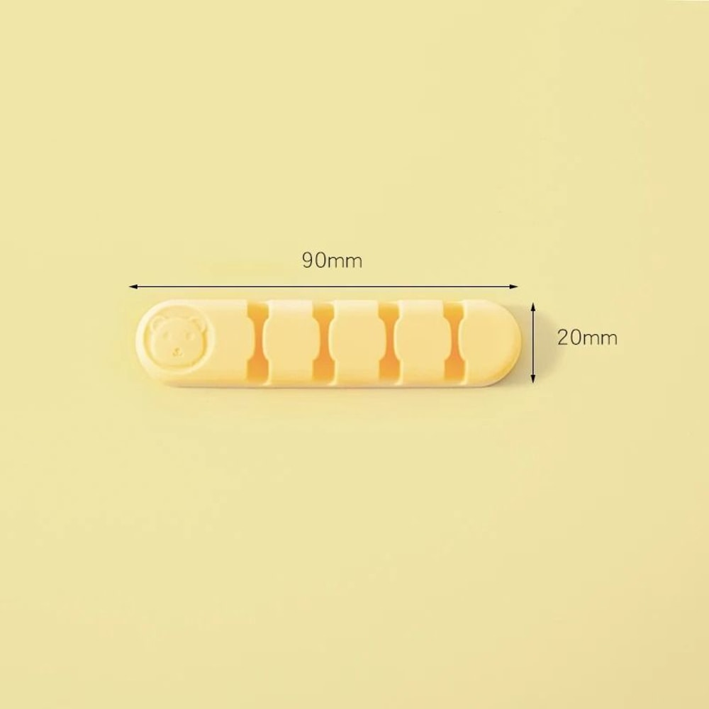 Cute Desktop Cable Organizer Clips Cord Holder For Desk Wire Management 1