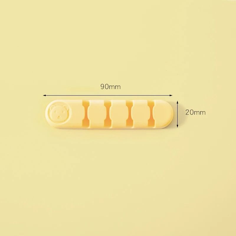 Cute Desktop Cable Organizer Clips Cord Holder For Desk Wire Management 1