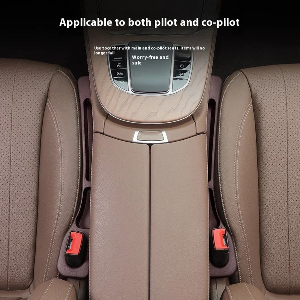 Car Seat Gap Filler Organizer With Storage Pocket For Car Interior 9