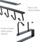 6 Hook Coffee Mug Holder Rack Under Cabinet Kitchen Cup Organizer 3