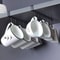 6 Hook Coffee Mug Holder Rack Under Cabinet Kitchen Cup Organizer 6
