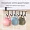6 Hook Coffee Mug Holder Rack Under Cabinet Kitchen Cup Organizer 7
