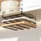 Stainless Steel Kitchen Hanging Organizer Rack With Hooks And Cutting Board Holder 3