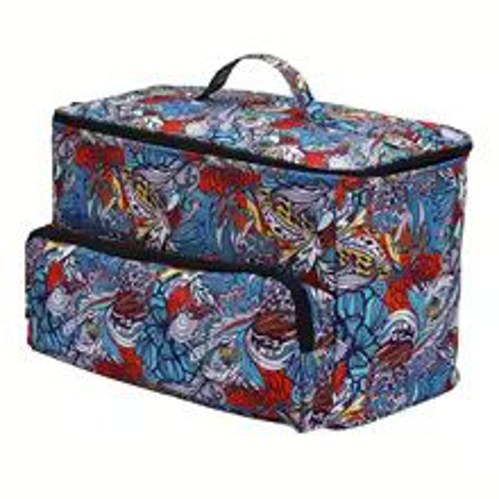 Portable Yarn Knitting Bag Crochet Storage Organizer Tote For Craft Projects 15