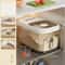 Large Capacity Airtight Rice Storage Container With Sliding Lid 2