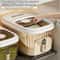 Large Capacity Airtight Rice Storage Container With Sliding Lid 0