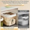 Large Capacity Airtight Rice Storage Container With Sliding Lid 6