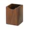Natural Walnut Wooden Pen Holder Desk Pen Organizer For Office 0