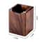 Natural Walnut Wooden Pen Holder Desk Pen Organizer For Office 1