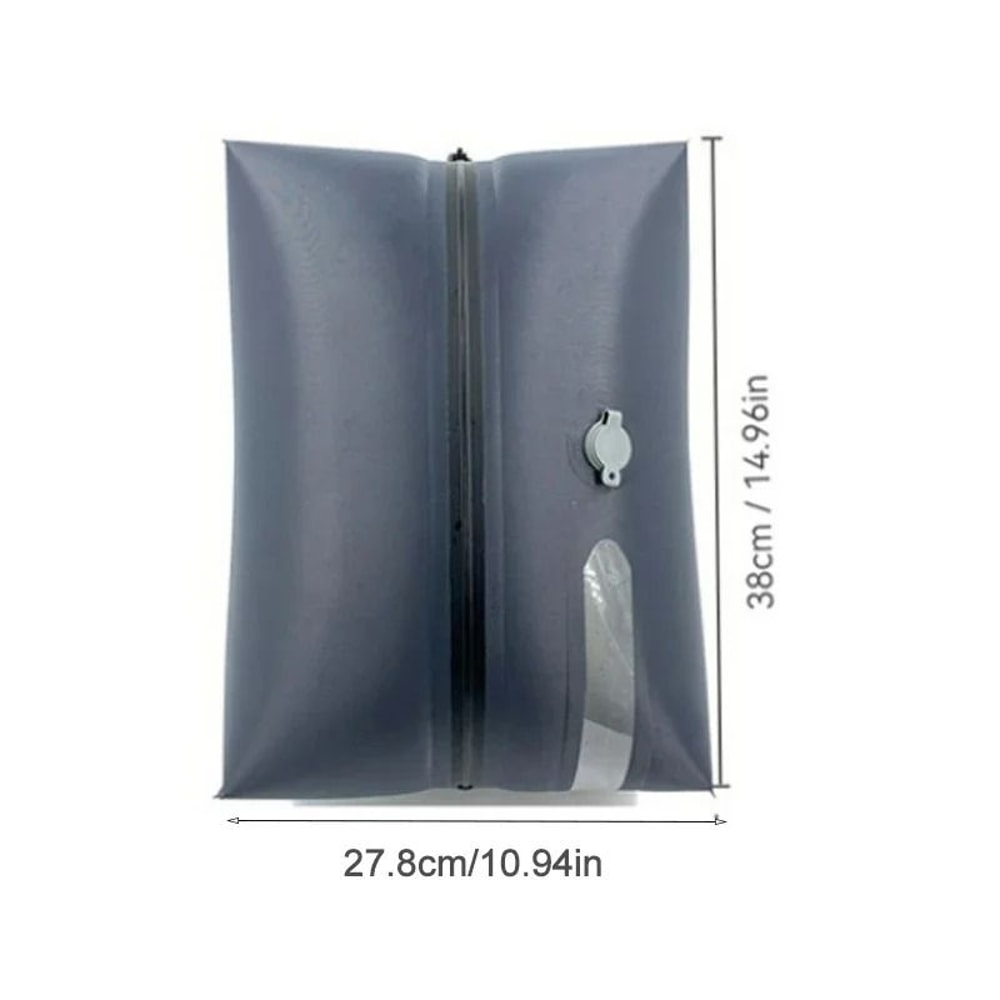 Reusable Travel Vacuum Compression Bag For Luggage Clothes Storage 2