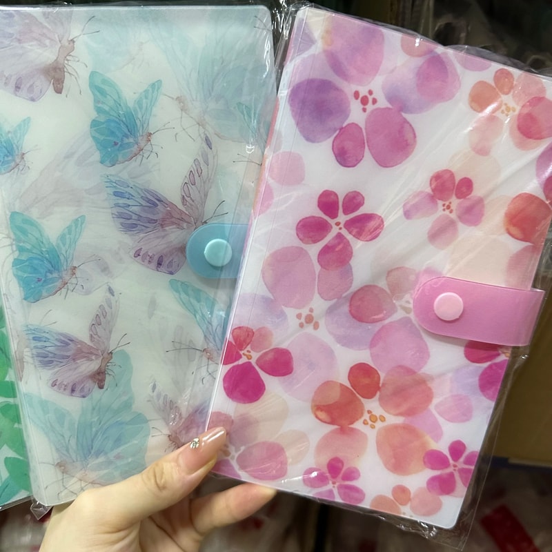 120 Slot Nail Sticker Storage Album Nail Art Sticker Organizer Book 7