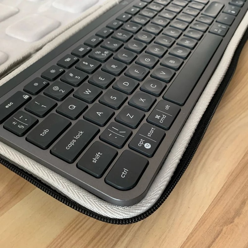 Hard Shell Keyboard Carrying Case Compatible With Logitech MX Keys 1