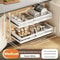 Pull Out Kitchen Cabinet Organizer Sliding Drawer Basket Shelf 5