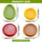 Silicone Fruit And Vegetable Storage Container Leak Proof Stackable Food Box 6