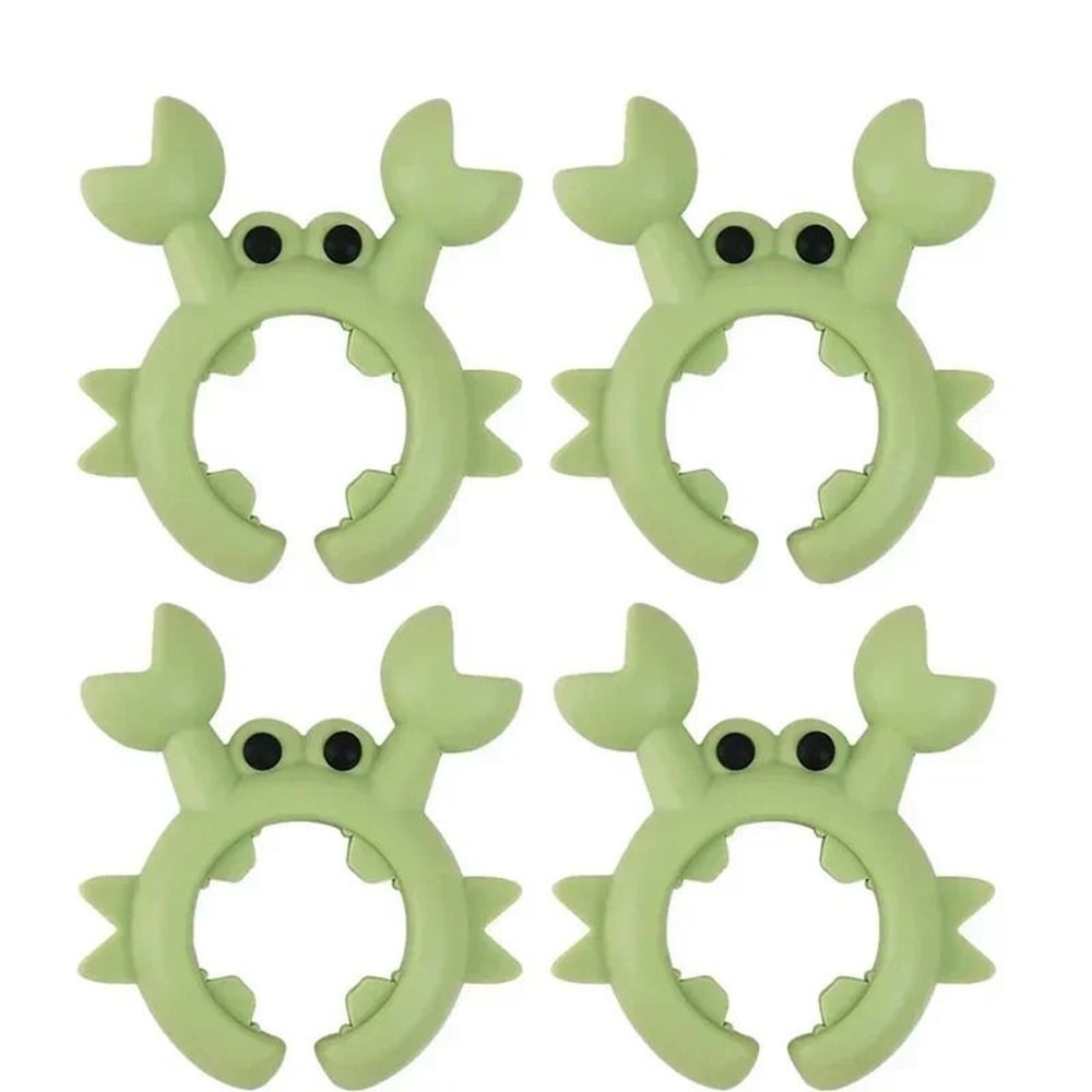 Silicone Spatula Holder Clip Pot Spoon Rest Kitchen Utensil Clip 6