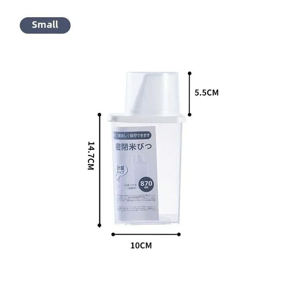 Japanese Style Rice Storage Container Airtight Grain Storage Box 1