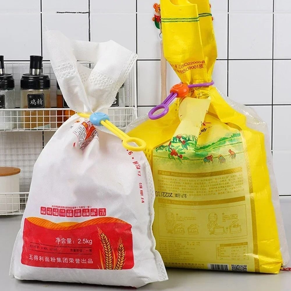 Reusable Food Bag Sealing Clips Snack And Grain Storage Clips 2