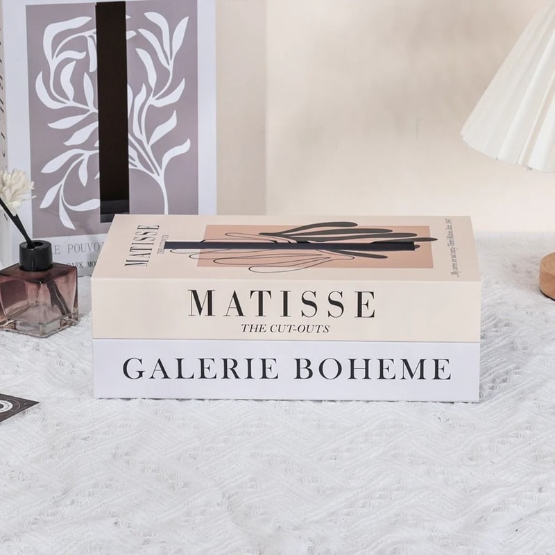 Luxury Book Style Tissue Box Decorative Table Napkin Holder 1