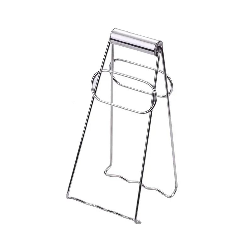 Stainless Steel Hot Dish Clamp Foldable Bowl And Pot Gripper 0