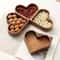 Wooden Heart Shaped Serving Tray Dessert And Candy Dish 4