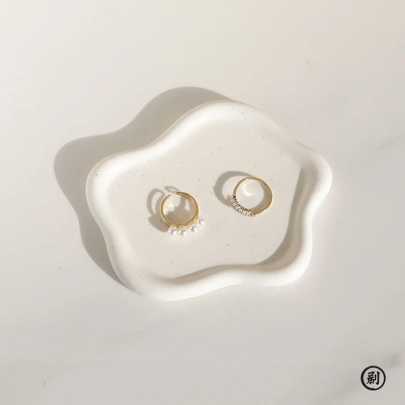 Cloud Jewelry Dish Tray Decorative Ring And Trinket Holder 0