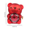 Eternal Rose Bear Jewelry Gift Box Romantic Rotating Rose Case 1
