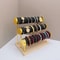 Detachable Bracelet Holder Stand Jewelry Display With Wooden Tray 12