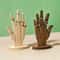 Hand Jewelry Display Stand Wooden Ring And Bracelet Holder 4