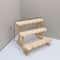 3 Tier Wooden Display Riser Stand Perfume And Collectible Shelf 3