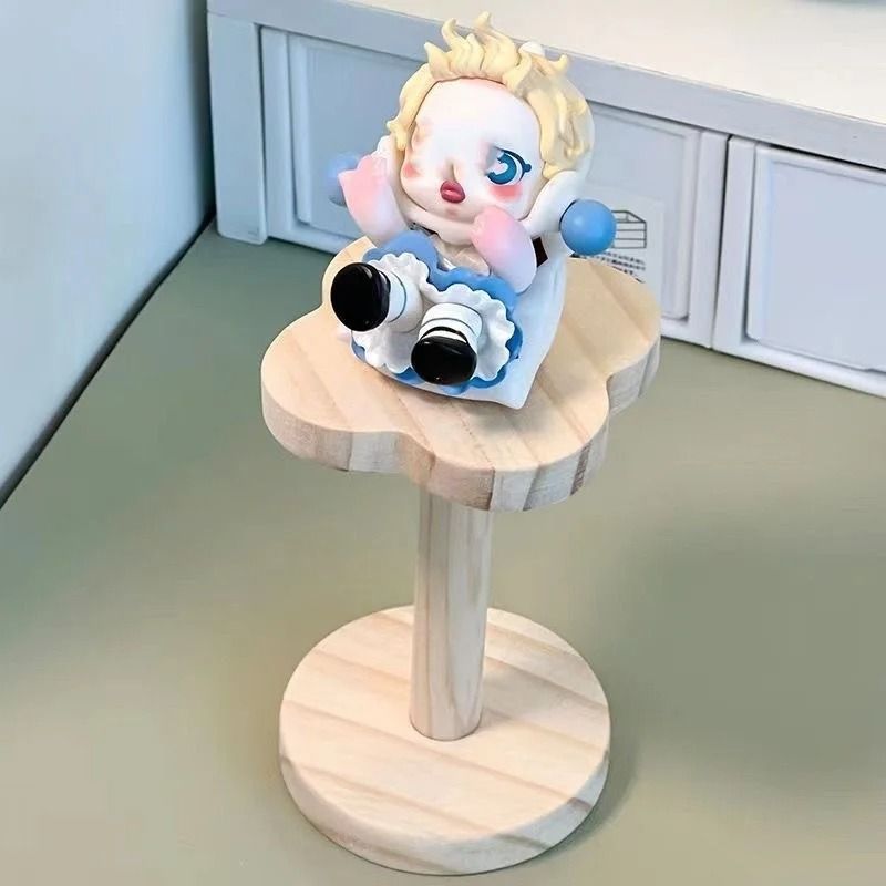 3 Tier Wooden Display Riser Stand Perfume And Collectible Shelf 4