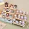 3 Tier Wooden Display Riser Stand Perfume And Collectible Shelf 0