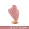 Wooden Mannequin Bust Necklace Display Stand Jewelry Holder 2